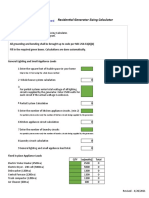 Lake County Generator Sizing Worksheet