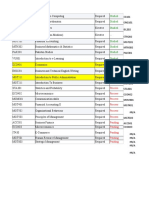 Comparison of Courses