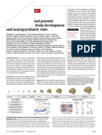 Integrative Functional Genomic Analysis of Brain Development