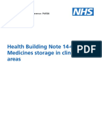 HBN 14 02 Medicines Storage in Clinical Areas