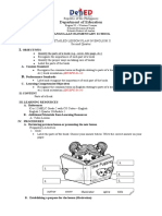 Detailed Lesson Plan in English II