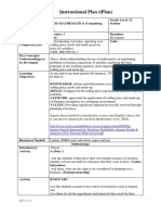 Instructional Plan (Iplan)