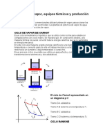 Ciclos de Vapor, Equipos Térmicos 