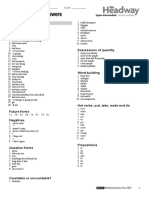 Progress Tests Answers