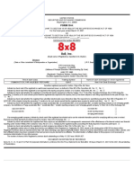 8x8, Inc.: FORM 10-K