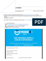 MODEX 2022 Visa Invitation