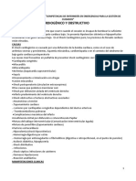 TEMA Shock Cardiogenico y Obstructivo