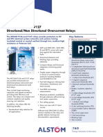 Micom P126 and P127 Directional/Non Directional Overcurrent Relays