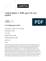 United States v. Will - 449 U.S. 200 (1980) - Justia US Supreme Court Center