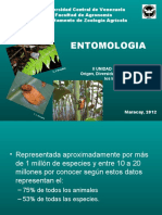 Entomologia 2012 - II Unidad - Clasificacion