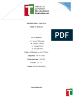 Informe Caja de Cambios