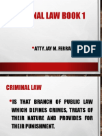 CLJ Criminal Law Book1 Atty JMF