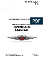 Overhaul Manual: Continental Aircraft Engine