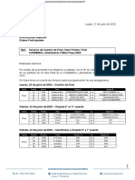 DCO 136 - 2023 - Horarios Fase Final - CONMEBOL Libertadores FÃºtbol Playa 2022