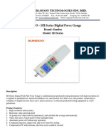 SUNDOO - SH Series Digital Force Gauge