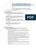 Kristina Johnson CV