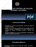 Control de Calidad Interno y Externo