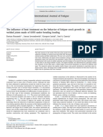 04.2020 - The Influence of Heat Treatment On The Behavior of Fatigue Crack Growth in