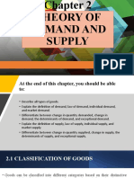 Chapter 2 Theory of Demand and Supply