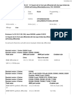 Hypoid Oils For Front Axle Differential With Disc-Type Limited Slip Differential (M Models and W