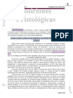 TEOLOGÍA III Posic. Cristológicas y Soterológica