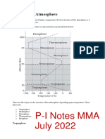 Phase-I Meteorology Notes - 15 July 2022