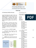 8051 Interfacing With Display Sevices