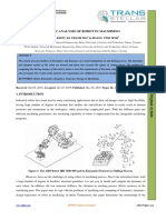 Dynamic Analysis of Robot in Machining