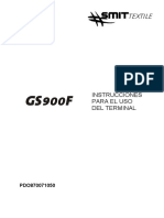 TELAR GS900F - Manuale Del Terminal - E - PDO870071050-1