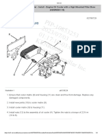 Engine Oil Cooler - Install - Engine Oil Cooler With A High Mounted Filter Base (KENR6081-15)