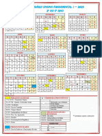 Calendário Ensino Fundamental I - 2023 2º Ao 5º Ano