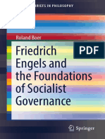 (SpringerBriefs in Philosophy) Roland Boer - Friedrich Engels and The Foundations of Socialist Governance-Springer (2021)