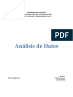 Análisis de Datos