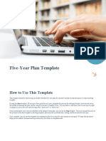 Five-Year Plan Template