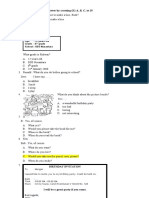 Latihan Soal B. Inggris