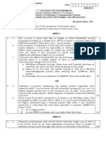 18MCS13 R. V. College of Engineering: Time: 03 Hours Maximum Marks: 100 Instructions To Candidates