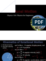 Lesson 6 - Rotational Motion