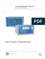 Valve Position Measurements: Configuration and Verification Manual