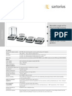 Sartorius Entris Series Product Brochure