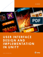 User Interface Design and Implementation in Unity