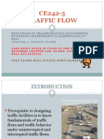 CE 242-3 Traffic Flow (Spring 2012)