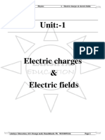 ch-1 Electric Charges & Electric Fields