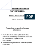 A Economia Brasileira em Marcha Forçada