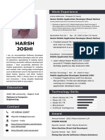 Harsh Joshi - 2023-Latest