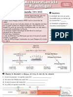 H3 de La Restauration A La 3eme Republique