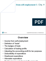 Taxation - Week 8 - Income From Self Employment - Part 1