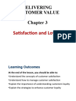 Lecture Three - Customer Satisfaction Loyalty