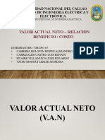 FyEPI 01T-Valor Actual Neto y Relación BeneficioCosto Ejercicios