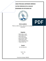 Informe de Matrices y Determinantes