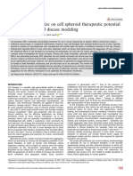 Strategies To Capitalize On Cell Spheroid Therapeutic Potential For Tissue Repair and Disease Modeling